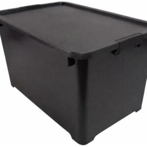CAJA ORGANIZADORA PLASTICA 40LTS C/RUEDITAS