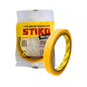 CINTA ADHESIVA TRANSPARENTE 12X60 STIKO