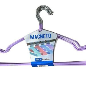 PERCHAS METALICAS X10 MAGNETO VARIOS COLORES