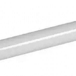 BARRAL BLANCO PARA CORTINAS DE BAÑO EXTENSIBLE 1A2MTS REFORZADO