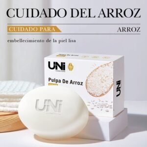 JABON DE ARROZ PARA ROSTRO Y CUERPO LIMPIEZA PROFUNDA 100G