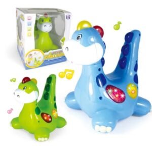 DINOSAURIO PILA MUSICAL 20X17CM 000254