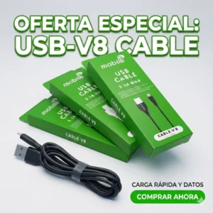 Cable mobile usb a micro 3.1 max 1.2m 10216