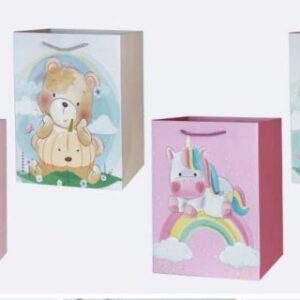 BOLSA REGALOS ANIMALS 23X18CM