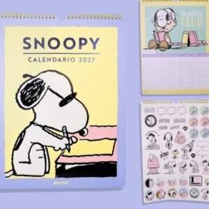 CALENDARIO 2027 MOOVI 30X40 SNOOPY 019296