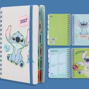 AGENDA MOOV 2027 STITCH 14X20-384PAG DIA POR DIA 019234
