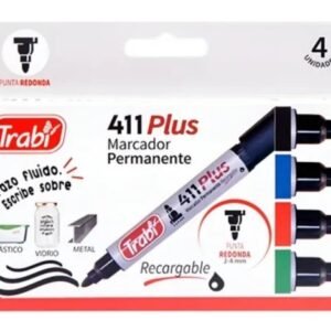 MARCADOR PERM 411 X4 TRABI 052350