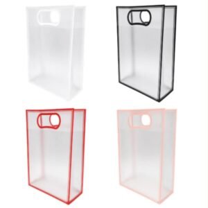 BOLSA TRANSPARENTE 30X22CM