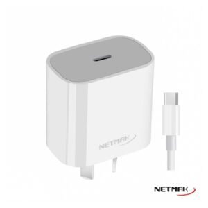 Nm-cp8 cargador netmak 20w cable c a c 10889