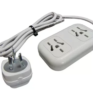 1.5mt 2tomas alargue zapatilla c/cable 1.5mt 10960