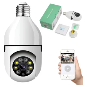 E27 camara foco panorama 360 c/wifi 11033