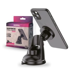 Sop-q250 soporte magnetico soul para auto 2en1 11544