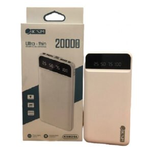 Cargador portatil powerbank 20000mah kosmo ksm2a 11849