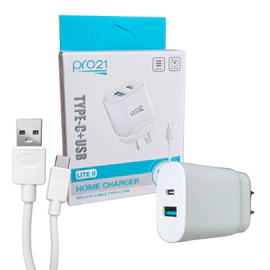 P-31lite cargador 3.1a pro21 usb+c cable tipo c _ 12093