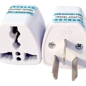 Adaptador enchufe viajero 3 pata 12112