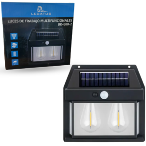 Bk-888-2 farola de pared solar c/sensor legatus 12144