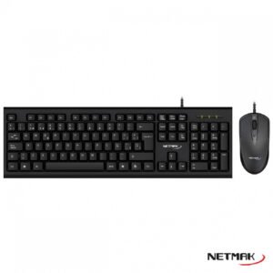 Nm-kb340 combo teclado + mouse netmak 12161