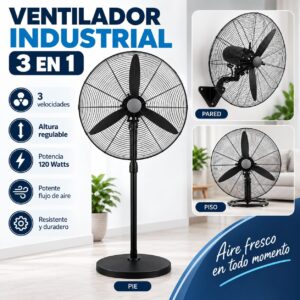 VENTILADOR INDUSTRIAL 3 EN 1
