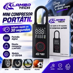 COMPRESOR PORTATIL LAMBOTECH LT-25104