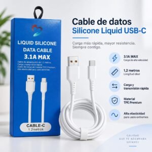 CABLE TIPO C 3.1A MAX