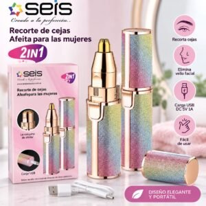 DEPILADOR FACIAL 2 EN 1 SEIS AV47202