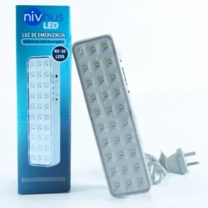 Nv-30 luz de emergencia 30 led cable c/220 12583