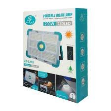 Zb-l280 refletor solar portatil 200w 12896