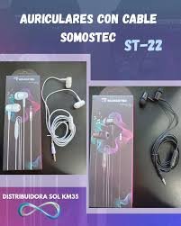St-22 auricular con cable somostec 12917