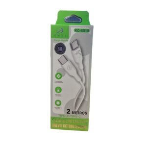 Rc-5018 cable royalcell 5a c a c 2mt rapida 13001