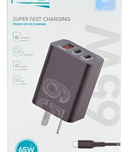 P-31 cargador pro21 65w usb +c+c a c rapida 13116