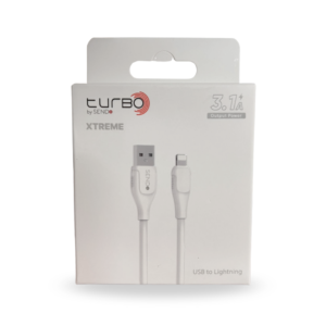 Qd40i cable send+ 3.1a usb a lightning 1mt turbo 13129
