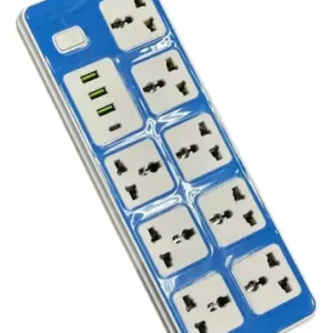 808usb zapatilla alargue 8 enchufes+3 usb+1 c 13368
