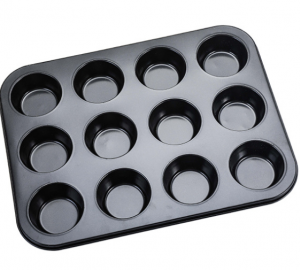 Molde antiadherente x12 cupcakes 13376