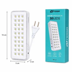 Nh-l1 luz de emergencia recargable 30 leds 13411