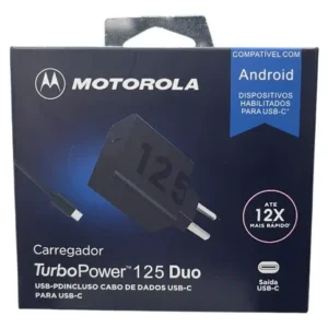 Sjsc58 cargador motorola 125w c a c 1m turbo powe 13415