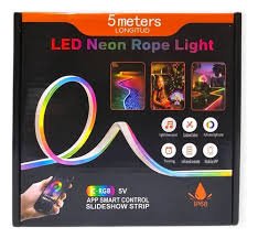 Nv-708 neon rgb 3528 usb bluetooth 5mt 13428