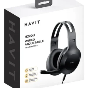 H220d auriculares gamer con cable havit 13475