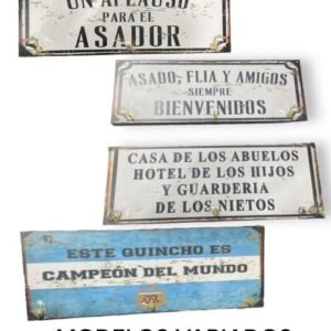 Portallave x3 vintage asado