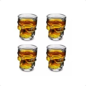 Vaso calavera licor 4.5x5.5