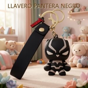 LLAVERO PANTERA NEGRO