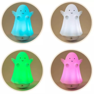 LÁMPARA DE SILICONA CON DISEÑO DE FANTASMA C/CONTROL 2007505085349