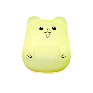LÁMPARA VELADOR OSO SILICONA LED DE COLORES 2007505085325