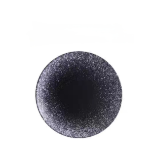 PLATO PLAYO CERAMICA 10" NEGRO Y BLANCO 2007505096857