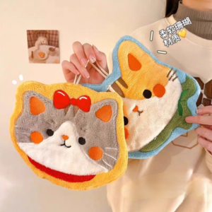 TOALLA DE MANO CON FORMA GATO 2025080801482 - X 10 UNI