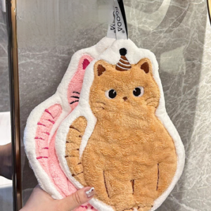 TOALLA DE MANO CON FORMA GATO 2025080801505 - X 10 UNI
