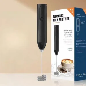 BATIDORA DE LECHE ELECTRICA REGARGABLE USB