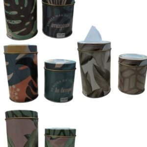 Set de latas azucarera y yerbera