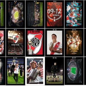 Cuadro placa x1 30x45 river