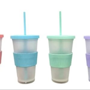Vaso eco star c/sorbete traslucido