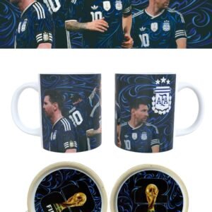 Taza mundial c/base estampada